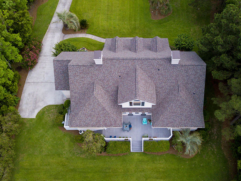 roofing top view madison ms